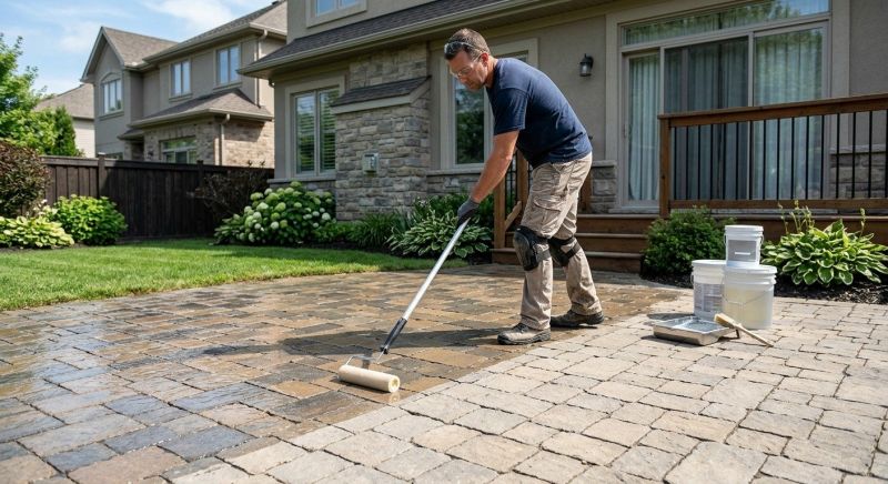 Concrete Patio Sealing in Bellevue, WA